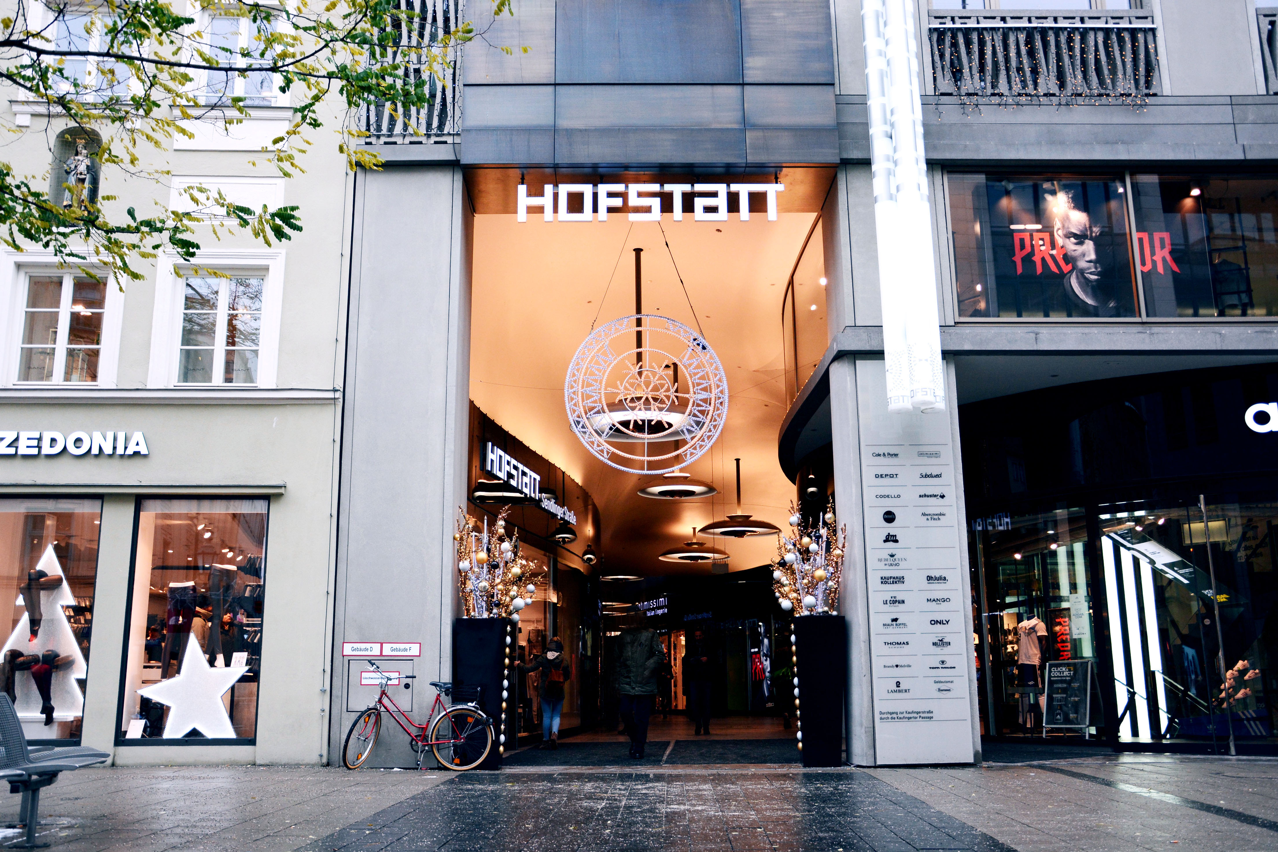 Die HOFSTATT – das Shoppingerlebnis mitten in München